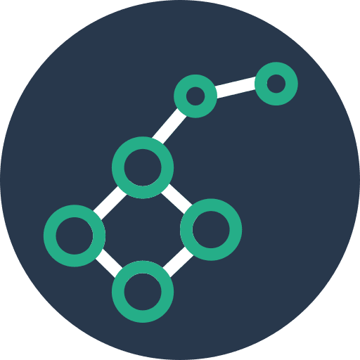 Constellation astronomy nature science icon