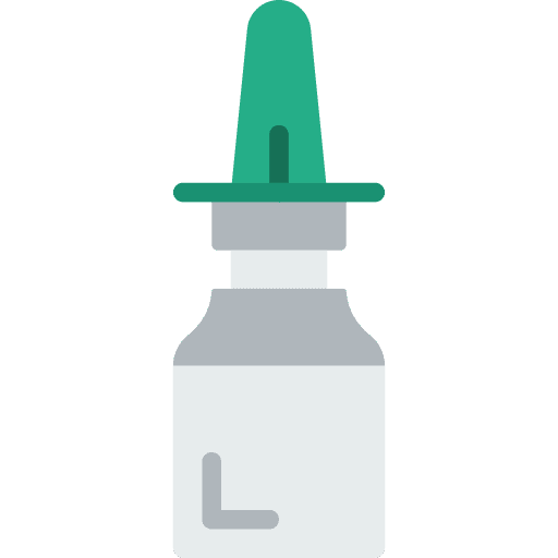 Nasal spray healthcare and medical heal nasal spray icon