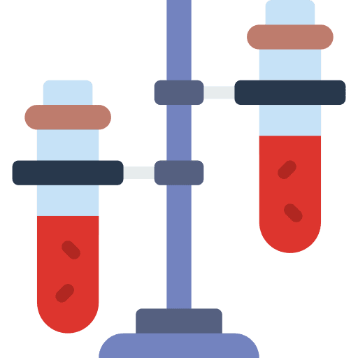 Blood sample blood flasks flask icon