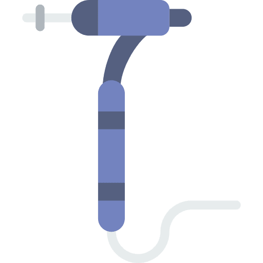 Dental drill equipment dental healthcare and medical icon