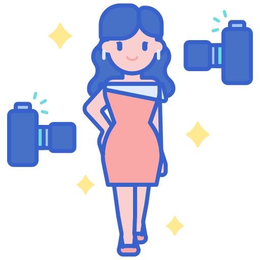 Model model fashion clothes icon