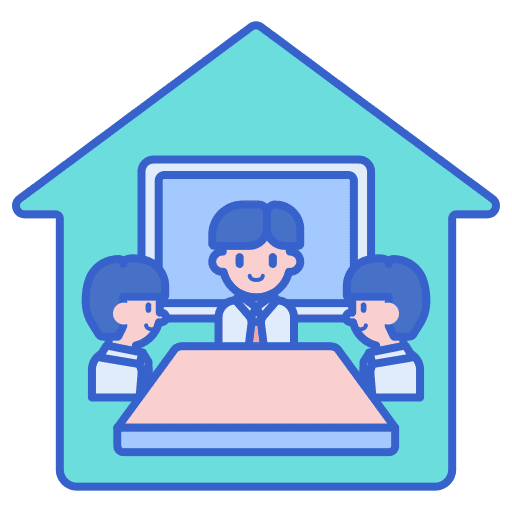 Boardroom board meeting business and finance boardroom icon