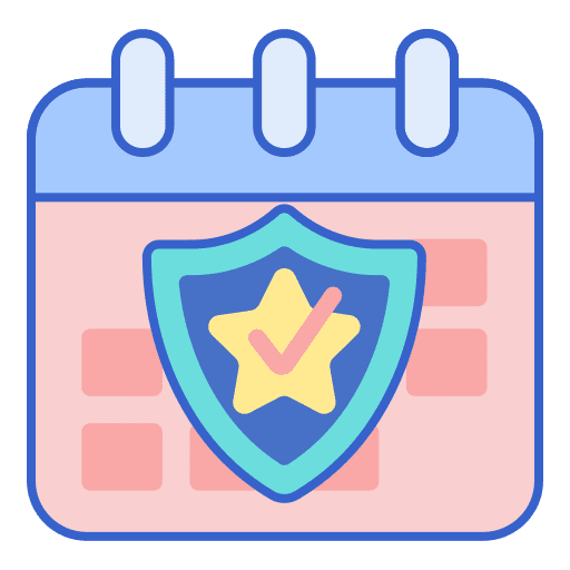 Security security shield star icon
