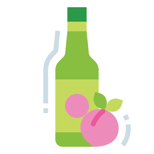 Soju alcoholic drink soju korean icon