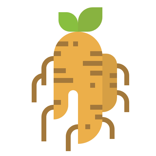 Ginseng food and restaurant nutrition ginseng icon