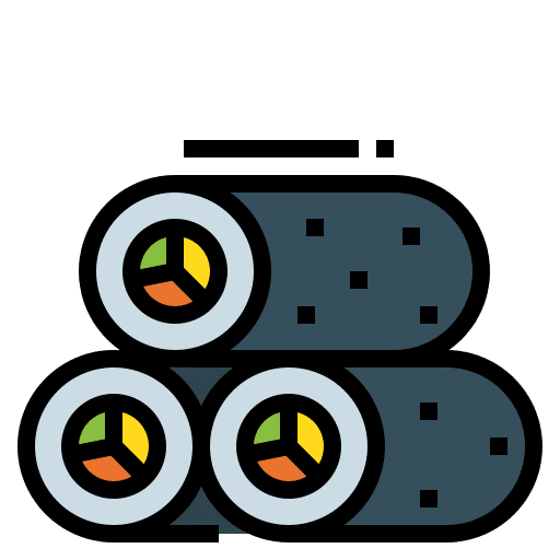 Kimbap asian food kimbap food icon