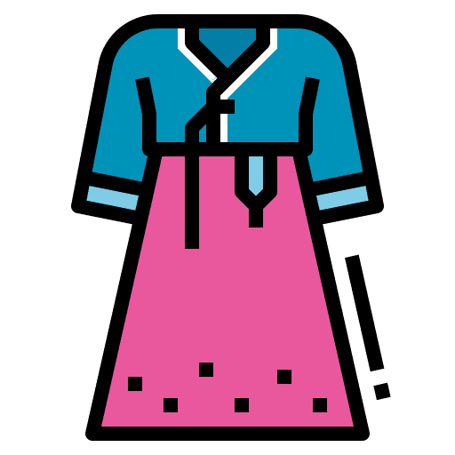 Hanbok traditional fashion hanbok icon