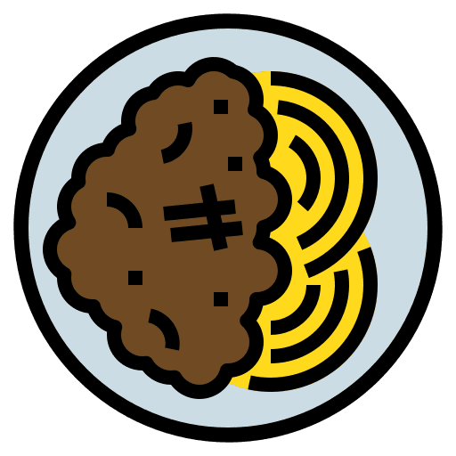 Jajangmyeon meal food and restaurant korea icon