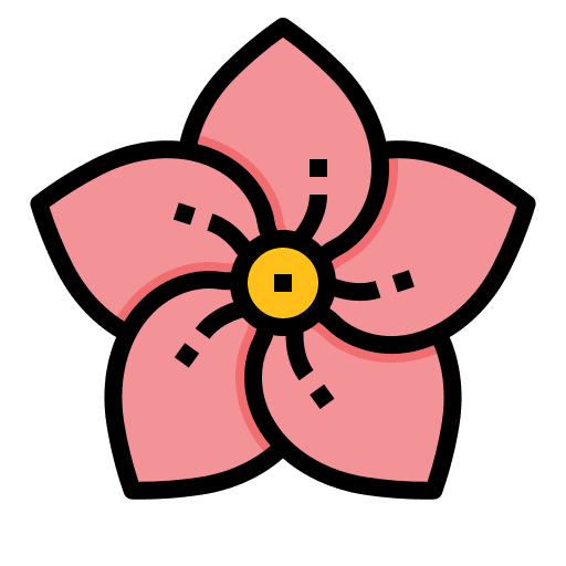 Mugunghwa nature plant flower icon