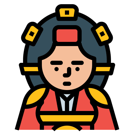 Empress asian empress woman icon