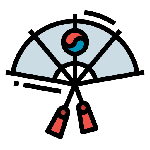Fan traditional fan oriental icon