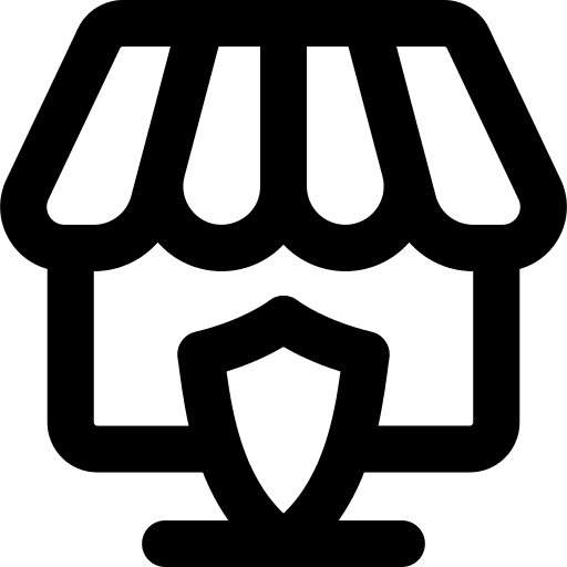 Online store computer commerce and shopping monitor icon