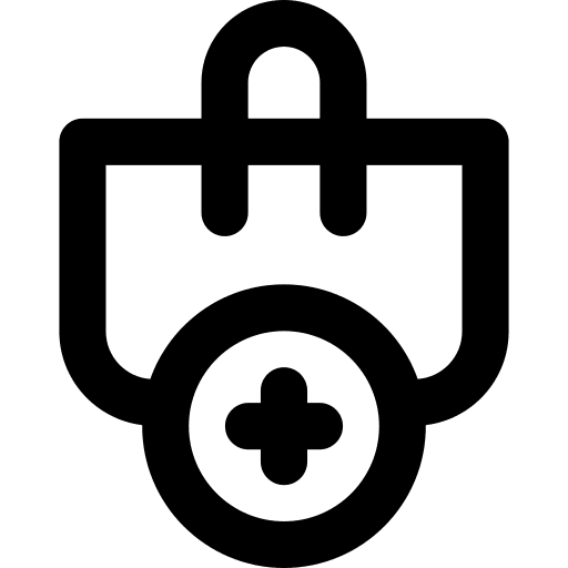 Shopping bag buy shop commerce icon