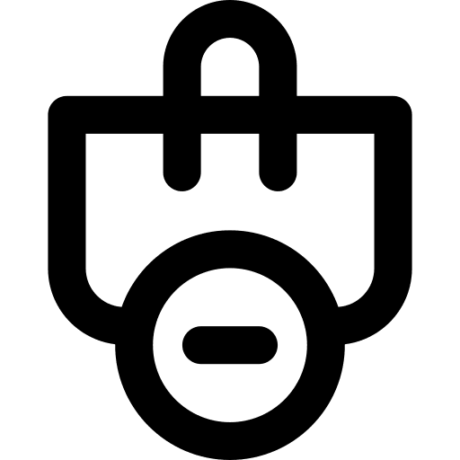 Shopping bag commerce buy shop icon