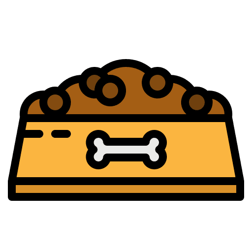 Meat pet meat feed icon