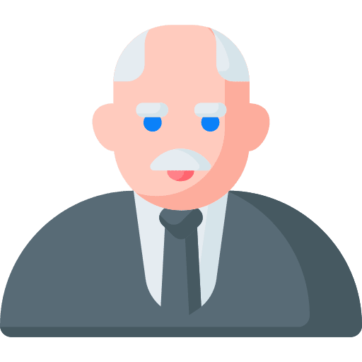 Boss professions and jobs boss manager icon