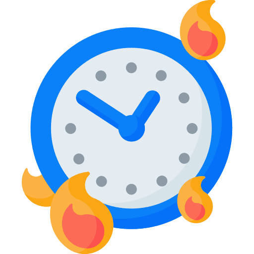 Deadline deadline hour time and date icon