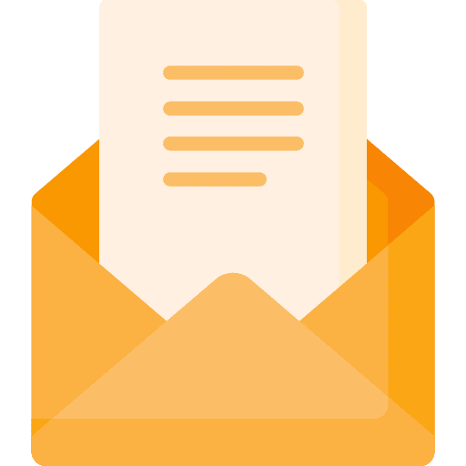 Letter mail social stamp icon