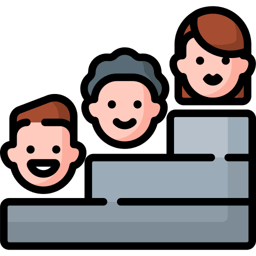 Hierarchy hierarchical structure organized business icon