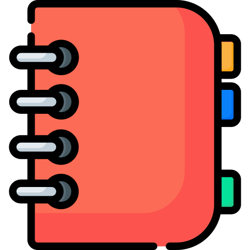 Copy notebook professions and jobs write icon