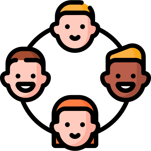 Team avatar networking group icon