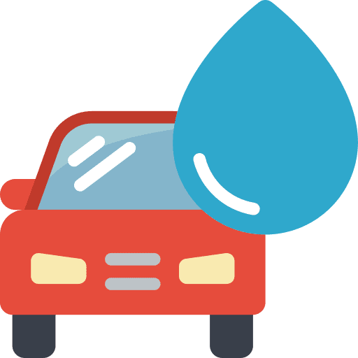Car wash clean vehicle transportation icon