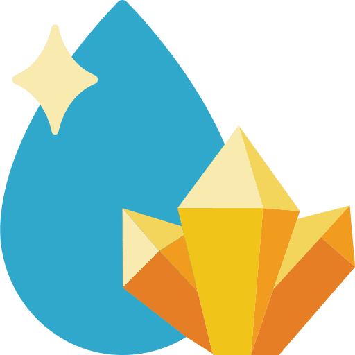 Water nature h2o mineral icon