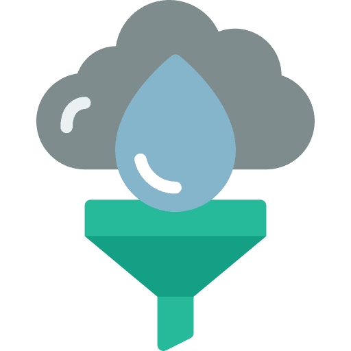 Filter funnel filter drop icon