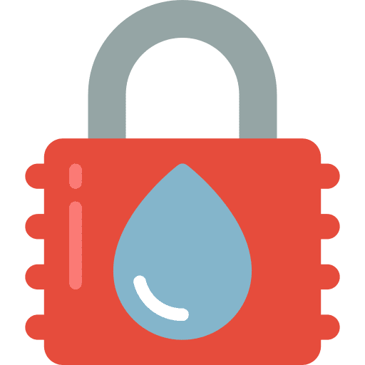 Padlock nature secure lock icon