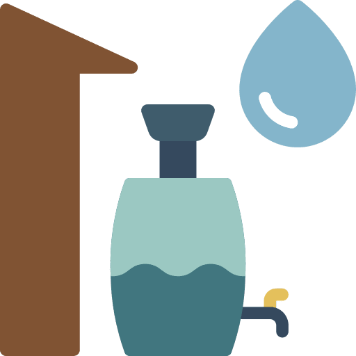 Water pump nature water pump drop icon
