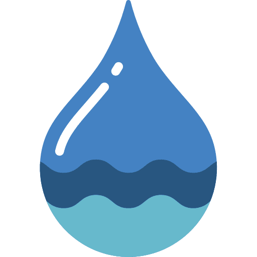Water h2o nature drop icon