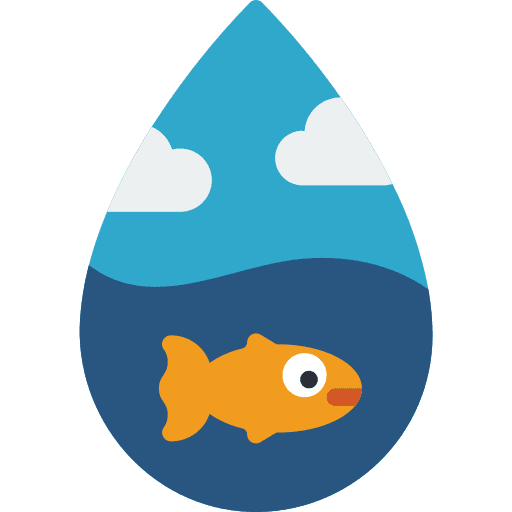 Water h2o ocean drop icon