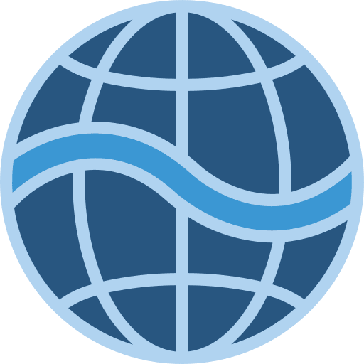 Water hydratation worldwide nature icon