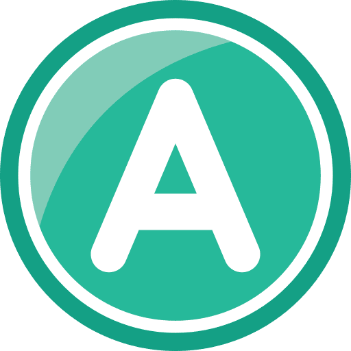 Solvent letter a housework miscellaneous icon