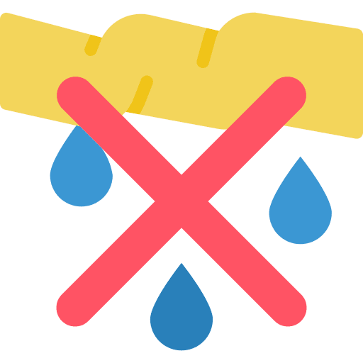 Do not wring washing miscellaneous laundry icon