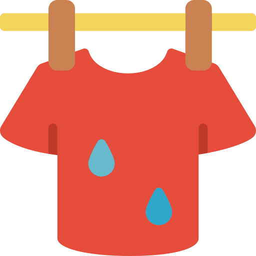 Line line shirt housework icon