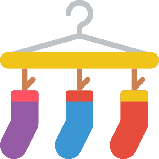 Socks housework miscellaneous hanger icon