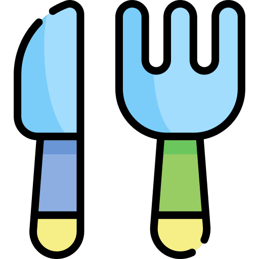 Food fork restaurant food and restaurant icon
