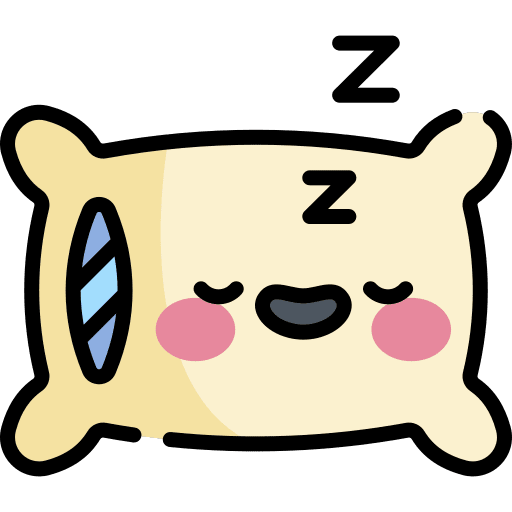 Sleeping weather half moon stars icon