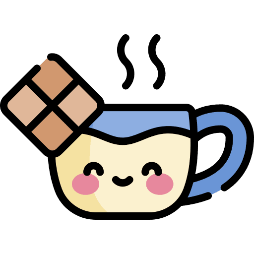 Hot chocolate coffee cup chocolate food icon