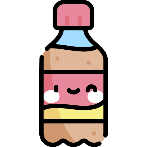 Soda liquid bottle soda icon