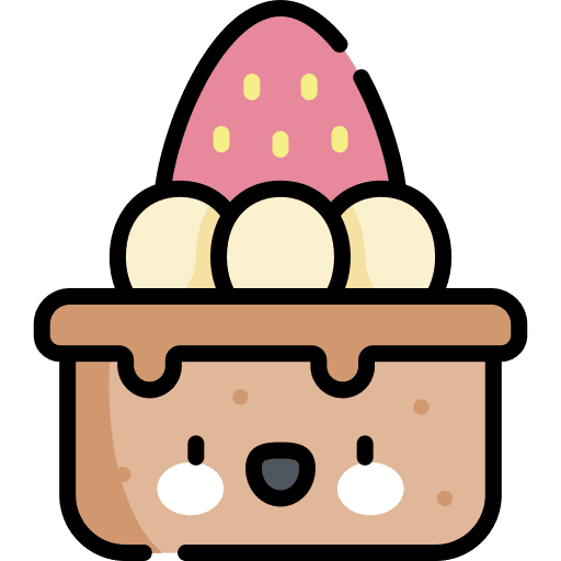 Brownie cake brownie chocolate icon