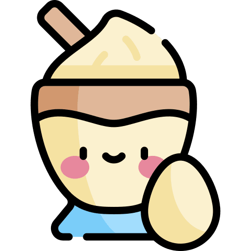 Eggnog christmas eggnog delicious icon