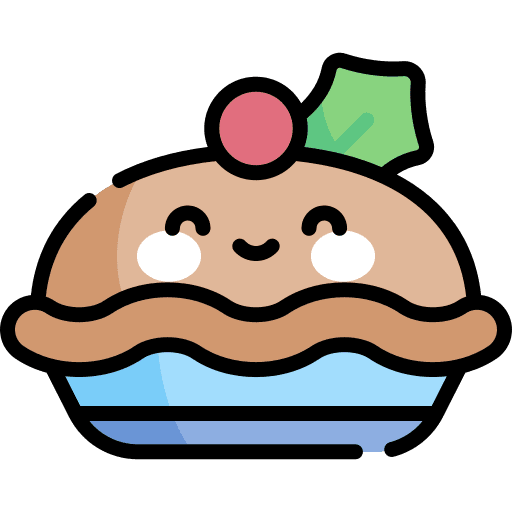 Pie cake bakery food icon