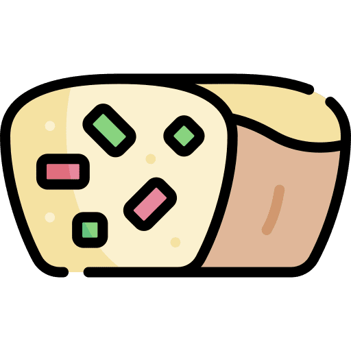 Cake bakery slice sweet icon