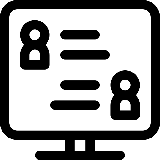 Candidates agency candidates recruitment icon