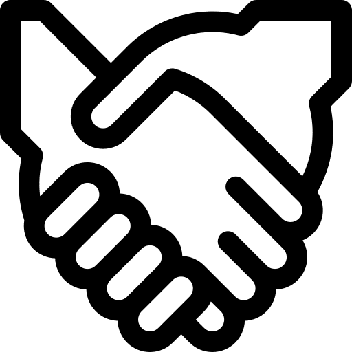 Deal partnership deal cooperation icon