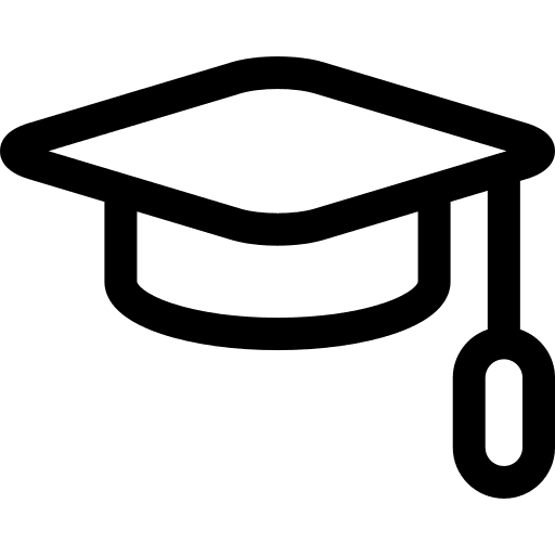 Graduation hat graduation graduate school icon