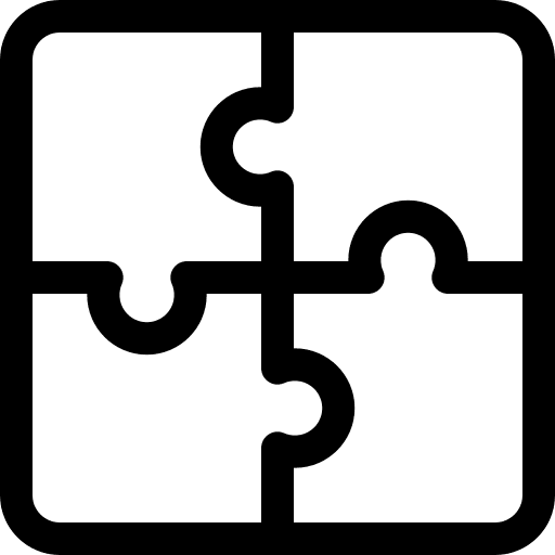 Puzzle puzzle pieces jigsaws puzzle icon