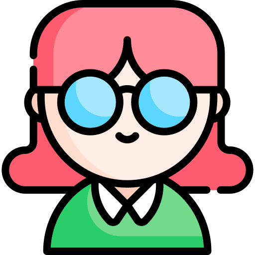 Nerd people user nerd icon